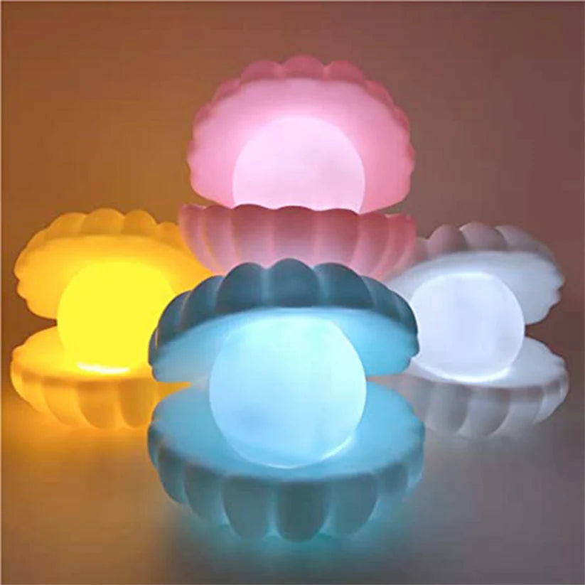 Pearl Lamp — Shell Night Light