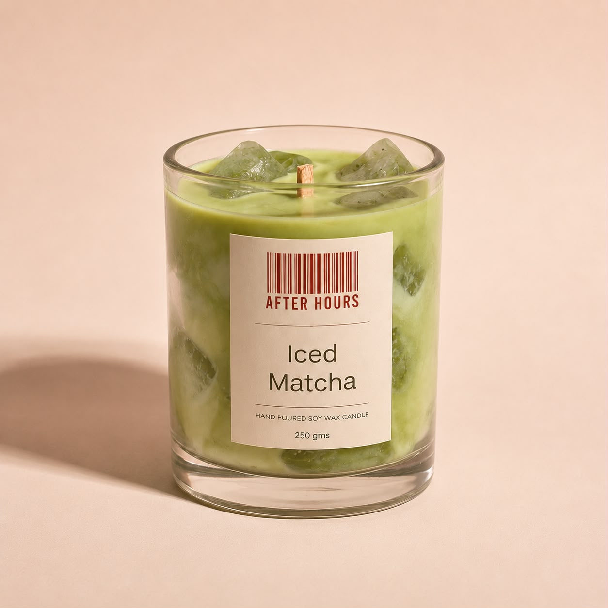 Matcha Candle — Layered Green Latte