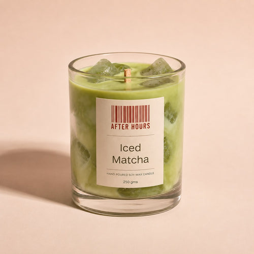 Matcha Candle — Layered Green Latte